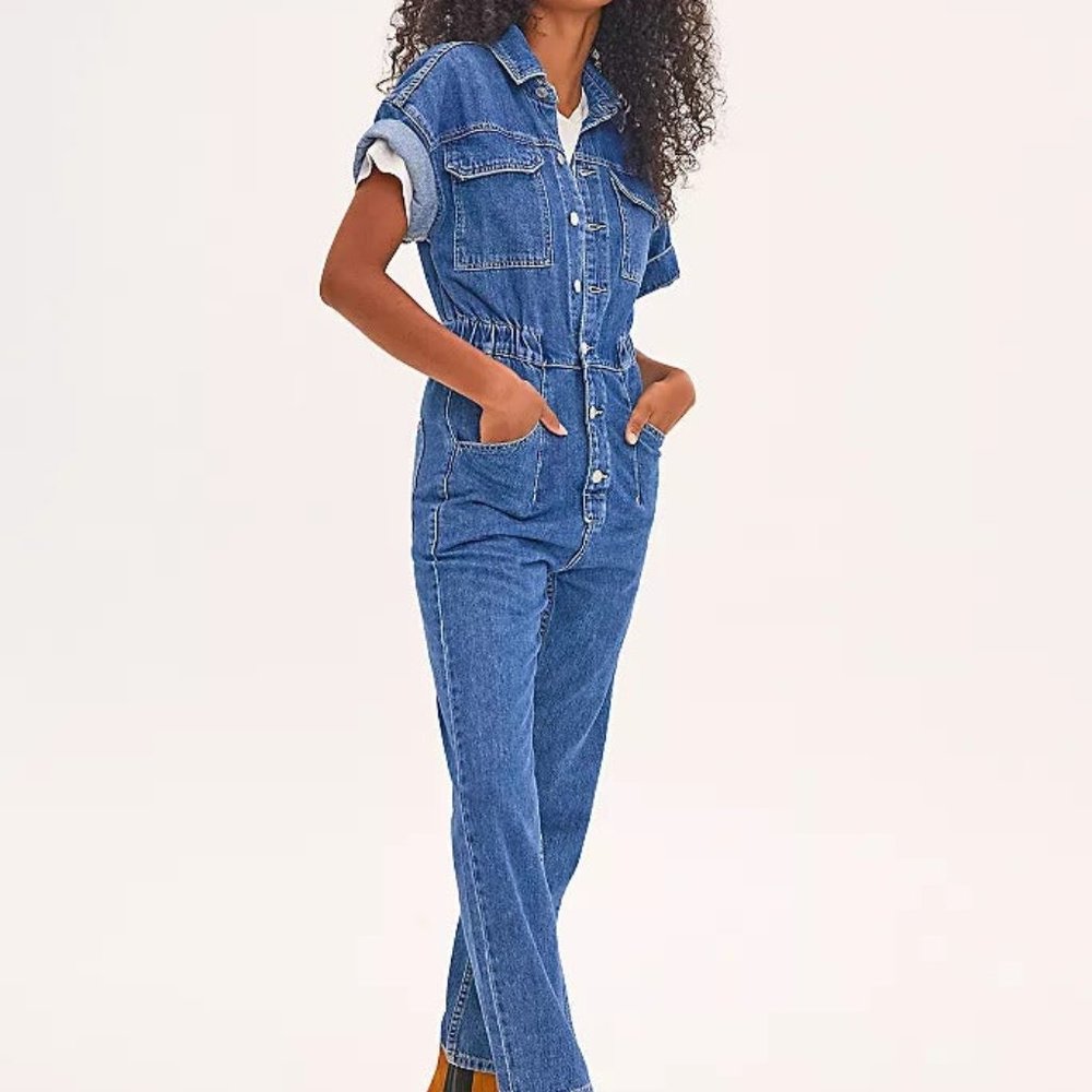 FREE PEOPLE MARCI COVERALL